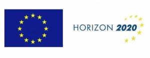 Europa flag and project H2020 logos