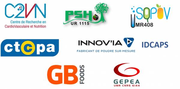 Logos of the Tom'Health project partners